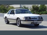 1986 Ford Mustang Oxford White