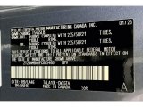 2023 RX Color Code for Nebula Gray Pearl - Color Code: 1H9