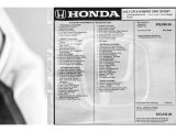 2023 Honda CR-V Sport Hybrid Window Sticker