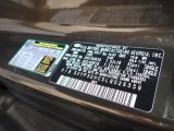 2020 Telluride Color Code for Dark Moss - Color Code: GMS