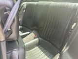 2001 Pontiac Firebird Trans Am Coupe Rear Seat