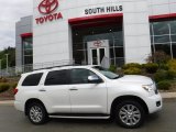 2015 Blizzard Pearl Toyota Sequoia Platinum 4x4 #146091507