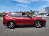 Crimson Red Pearl Subaru Forester in 2021