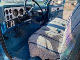 1978 Chevrolet C/K Truck K10 Silverado Regular Cab 4x4 Blue Interior