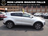 2021 Sparkling Silver Kia Sportage LX AWD #146097772