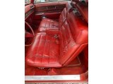 1976 Cadillac Eldorado Convertible Firethorn Interior