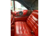 1976 Cadillac Eldorado Convertible Rear Seat