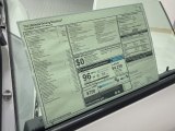 2023 BMW i4 Series M50 Window Sticker