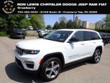 2023 Bright White Jeep Grand Cherokee 4XE #146122351