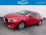 2021 Soul Red Crystal Metallic Mazda Mazda3 Preferred Sedan AWD #146122341