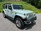 2023 Jeep Wrangler Unlimited Sahara 4x4 Front 3/4 View