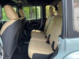 2023 Jeep Wrangler Unlimited Sahara 4x4 Rear Seat