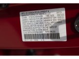 2023 Ridgeline Color Code for Radiant Red Metallic II - Color Code: R580M