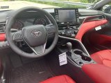 2023 Toyota Camry XSE Cockpit Red Interior