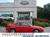 2001 Bright Red Pontiac Grand Am GT Coupe #14573197