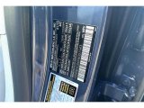 2023 EQE Color Code for Twilight Blue Metallic - Color Code: 842