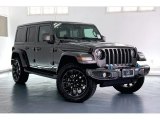 2021 Jeep Wrangler Unlimited High Altitude 4xe Hybrid Front 3/4 View