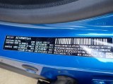 2024 Tonale Color Code for Misano Blue Metallic - Color Code: 756