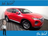 2020 Calypso Red Hyundai Santa Fe SEL AWD #146141390