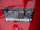 2020 Fit Color Code for Milano Red - Color Code: R81