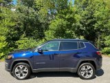 2020 Jazz Blue Pearl Jeep Compass Limted 4x4 #146140204