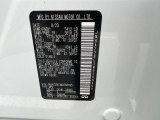 2021 QX80 Color Code for Moonstone White - Color Code: QAC