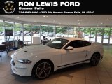 Oxford White Ford Mustang in 2023