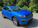 Laser Blue Pearl Jeep Compass in 2020