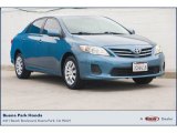 2013 Tropical Sea Metallic Toyota Corolla LE #146140920