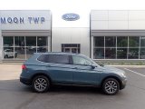2019 Stone Blue Metallic Volkswagen Tiguan SE 4MOTION #146141072