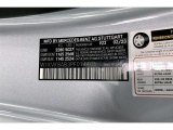 2023 SL Color Code for Cirrus Silver Metallic - Color Code: 922