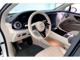 2023 Mercedes-Benz EQS 580 4Matic Sedan Macchiato Beige/Space Gray Interior