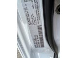 2023 2500 Color Code for Bright White - Color Code: PW7
