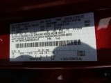 2022 F150 Color Code for Rapid Red Metallic Tinted - Color Code: D4