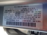 2019 CX-5 Color Code for Sonic Silver Metallic - Color Code: 45P