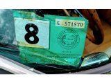 1969 Jaguar E-Type XKE 4.2 Fixed Head Coupe Info Tag