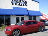 2007 Inferno Red Crystal Pearl Dodge Charger  #14588298