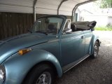 1979 Light Blue Volkswagen Beetle Convertible #146140120