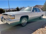 1991 Cadillac Brougham White