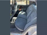1991 Cadillac Brougham  Rear Seat