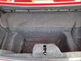 2002 Chevrolet Camaro Z28 SS 35th Anniversary Edition Convertible Trunk