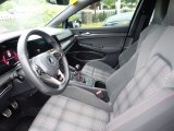 2022 Volkswagen Golf GTI S Titan Black/Scalepaper Plaid Interior