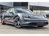 2021 Porsche Taycan 4S Sedan Front 3/4 View