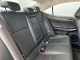 2018 Lexus IS 300 Rear Seat