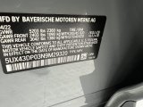 2022 X3 Color Code for Brooklyn Grey Metallic - Color Code: C4P