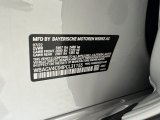 2023 8 Series Color Code for Mineral White Metallic - Color Code: A96