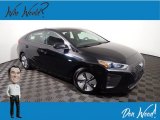 2019 Black Noir Pearl Hyundai Ioniq Hybrid Blue #146141399