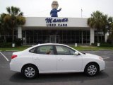 2008 Captiva White Hyundai Elantra GLS Sedan #14587017