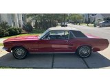 Candyapple Red Ford Mustang in 1967