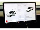 2020 Tesla Model Y Long Range Controls